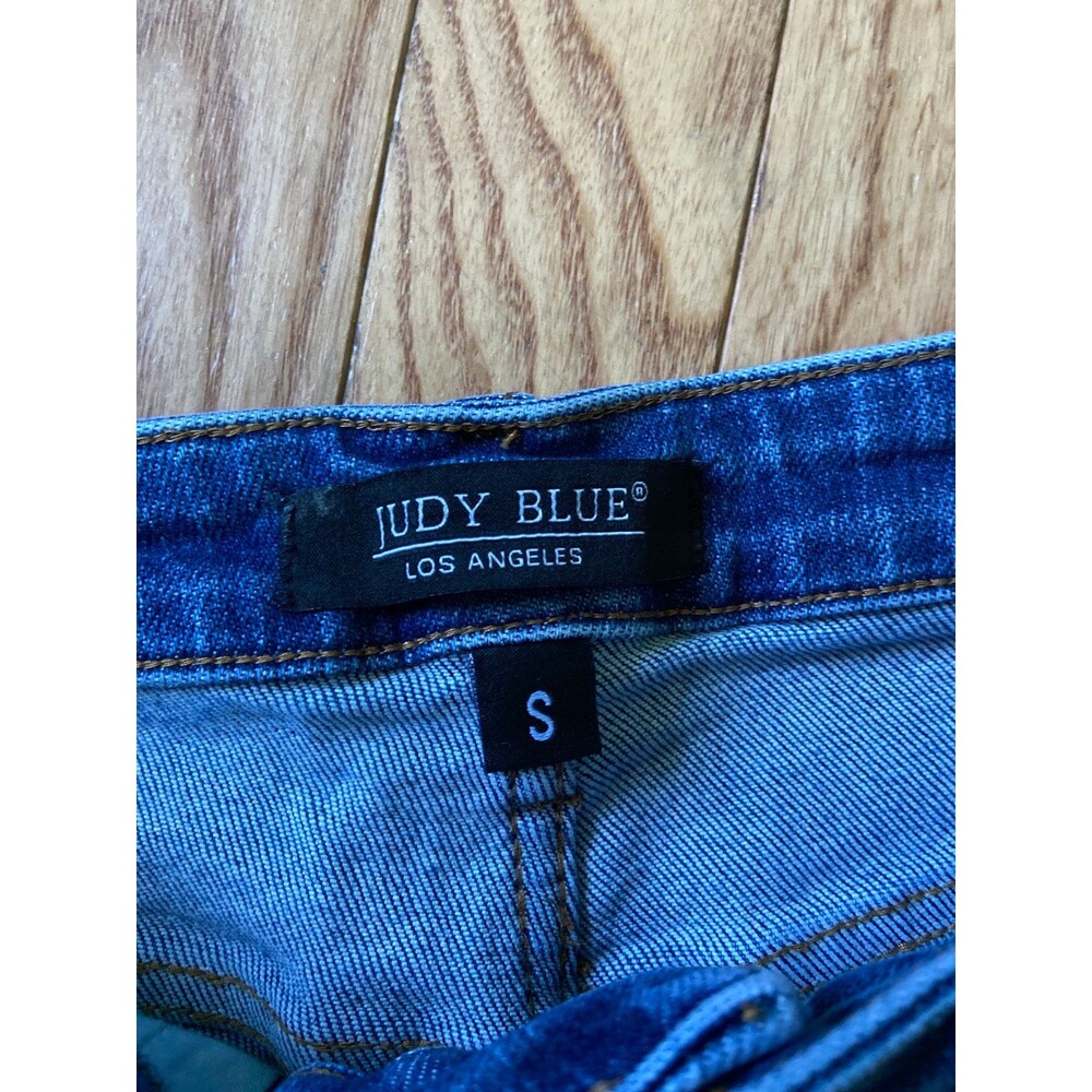 Judy blue shorts Judy blue jeans denim Jean Shorts womens small 2 - 4 stretchy - Picture 3 of 7